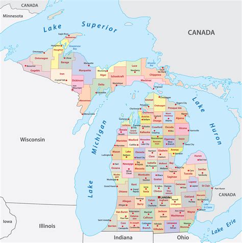 Craigslist of Michigan counties